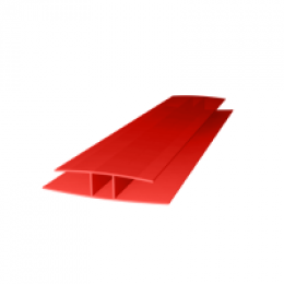 ПСН д/поликарбоната 8 мм/6 м (Красный)